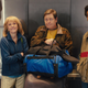 Mary-Louise Parker, Nick Offerman, and Jaden Michael in Colin In Black And White